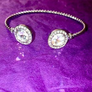 Costume bling adjustable bracelet